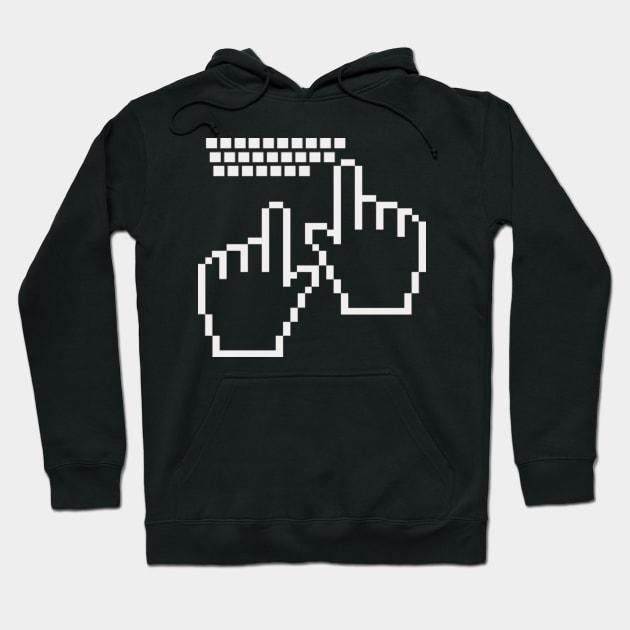 Fluttering Fingertips Hoodie by FuQiang